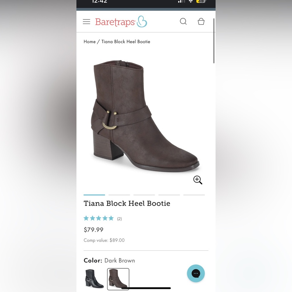 Brown BareTrap Booties